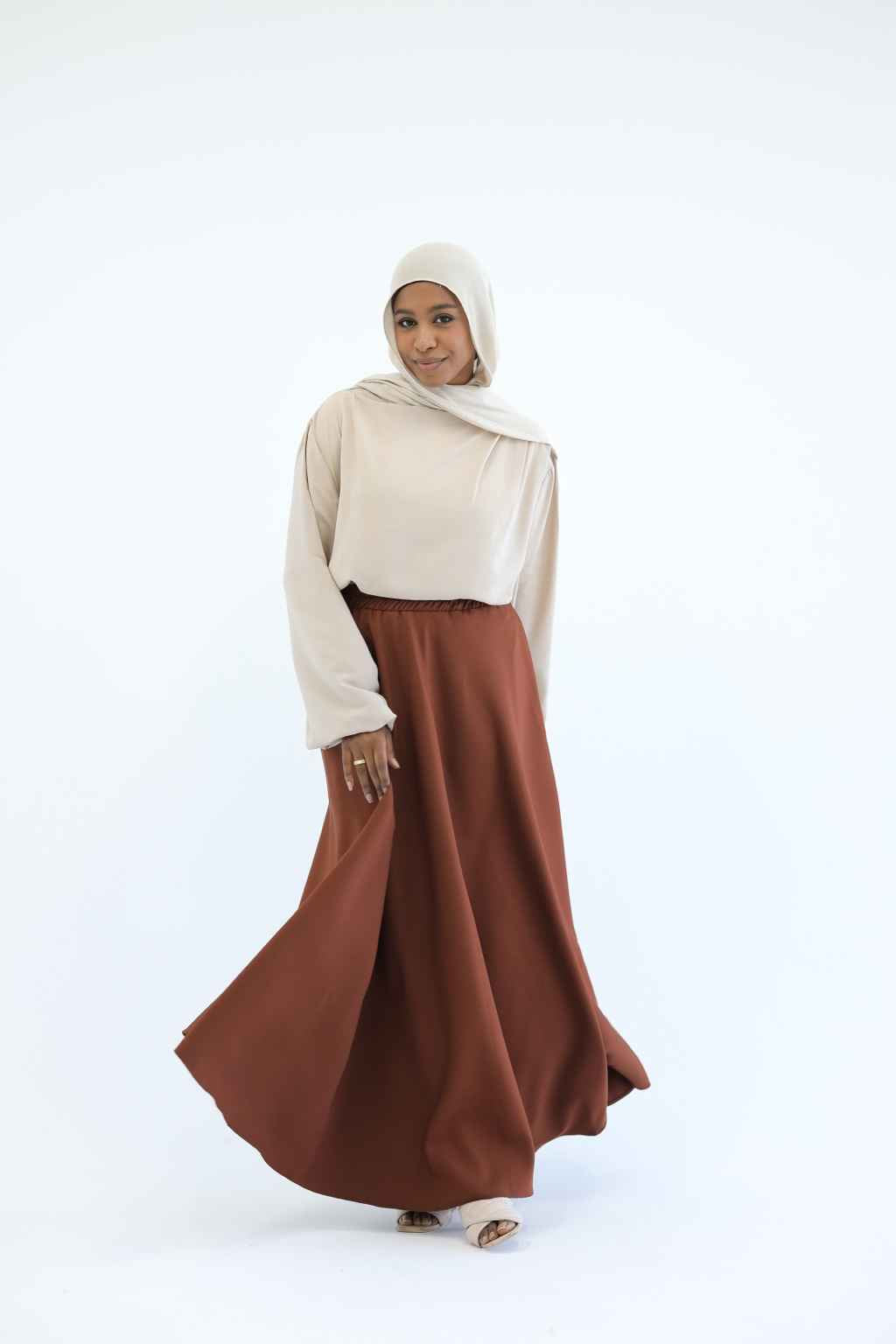 Brown Prinses Skirt