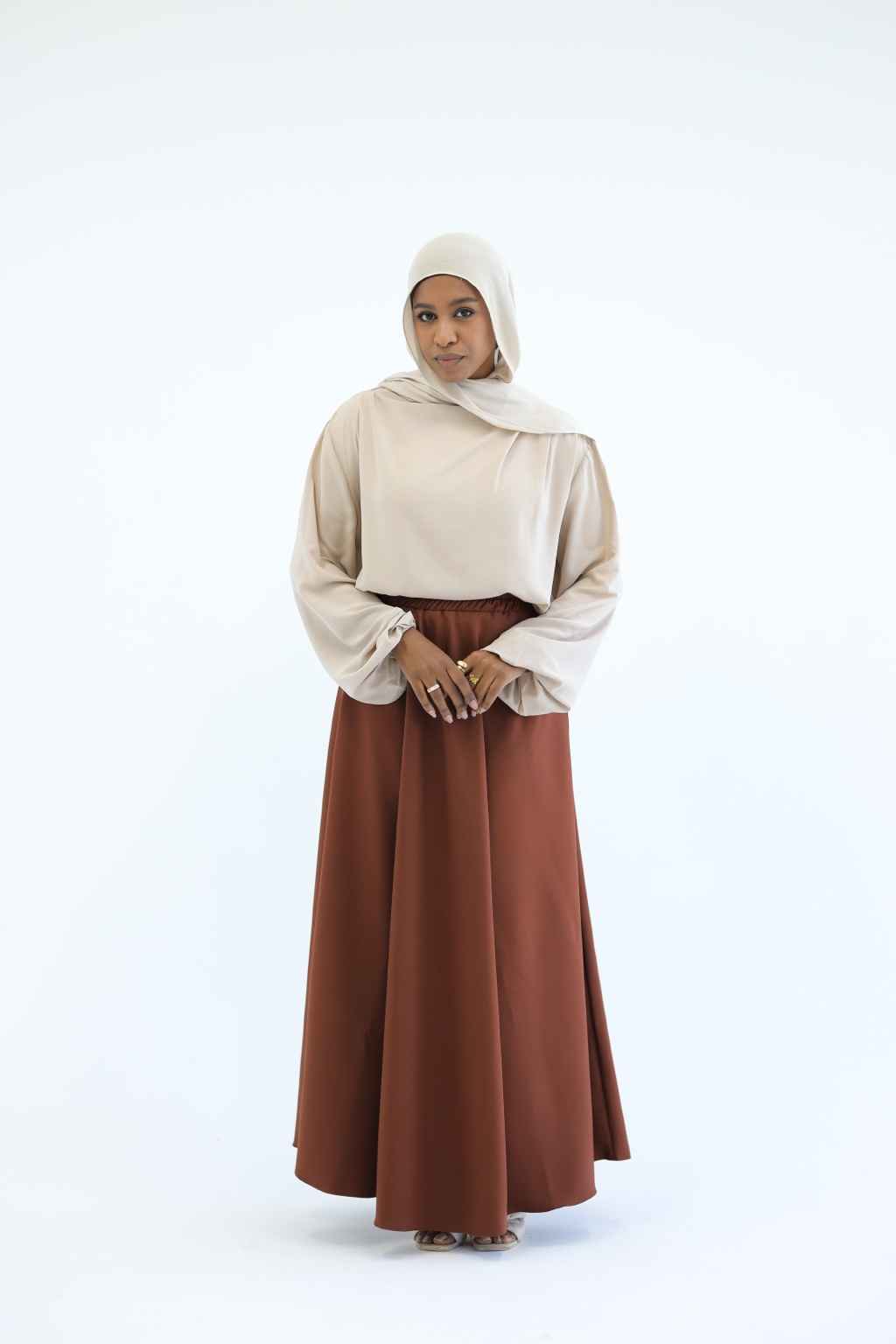 Brown Prinses Skirt