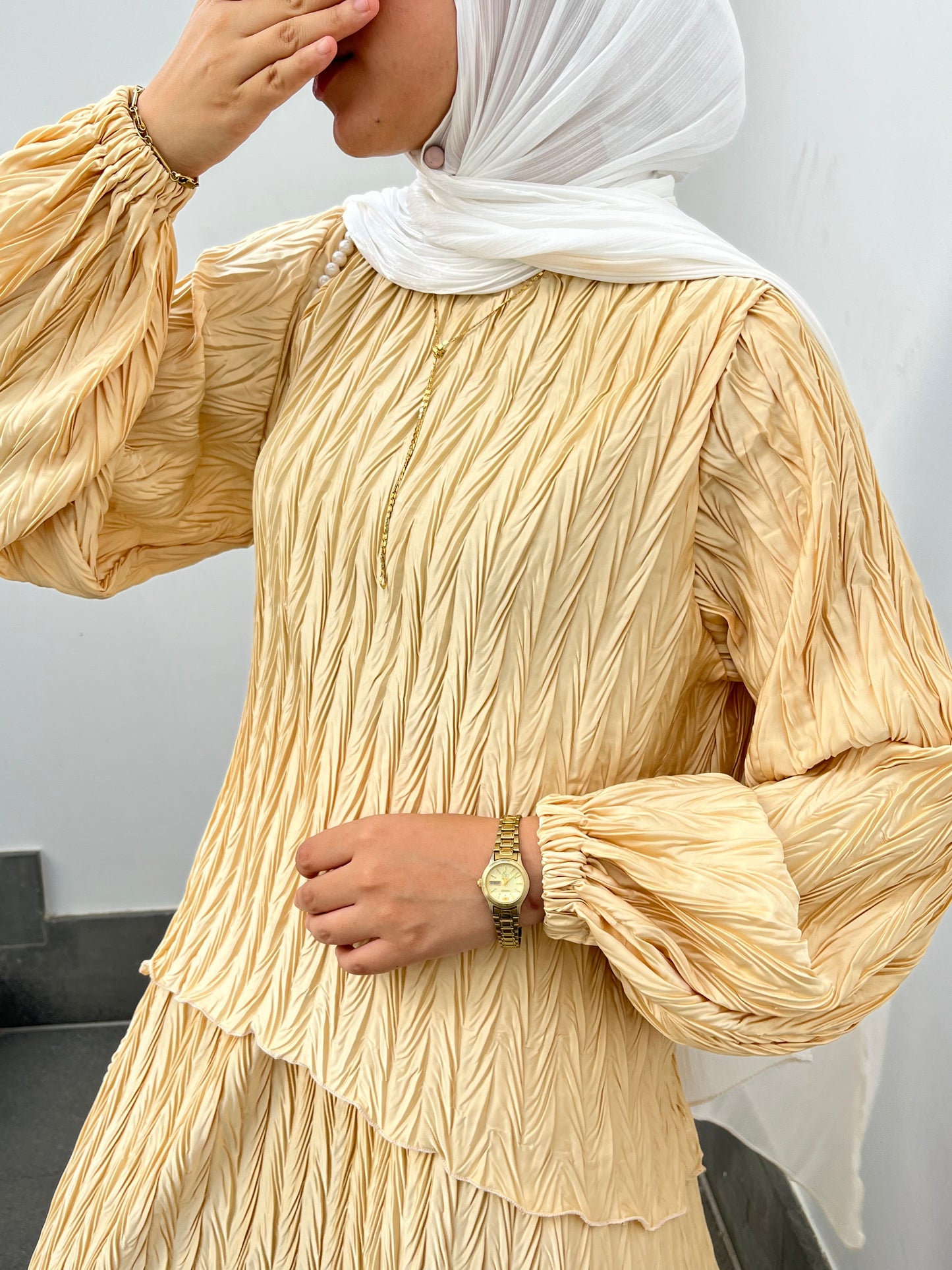 Butter yellow set