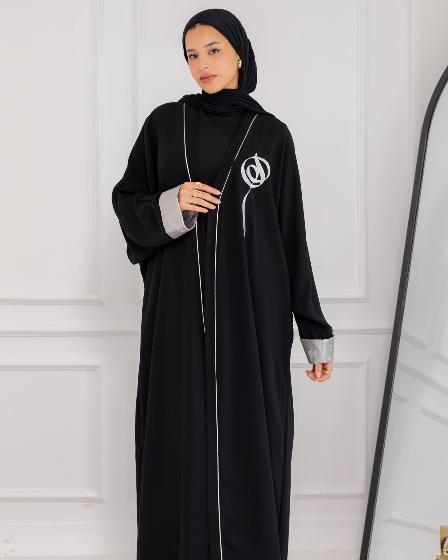 Black Heya abaya
