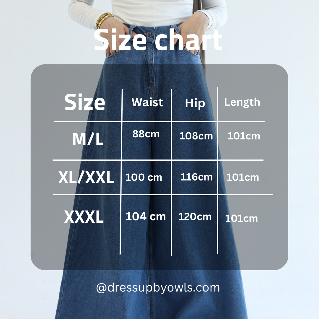 Modest Denim ( Dark )