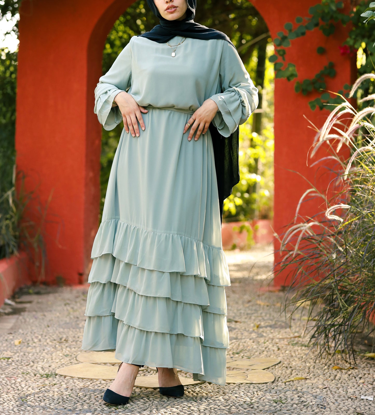 Sage Nasim dress