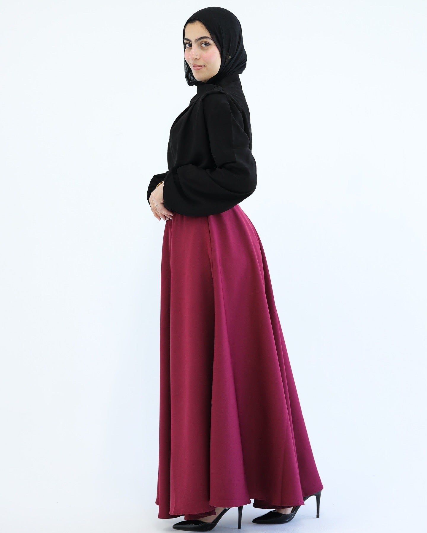 Burgundy Prinses Skirt