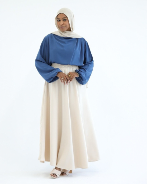 Beige Prinses Skirt