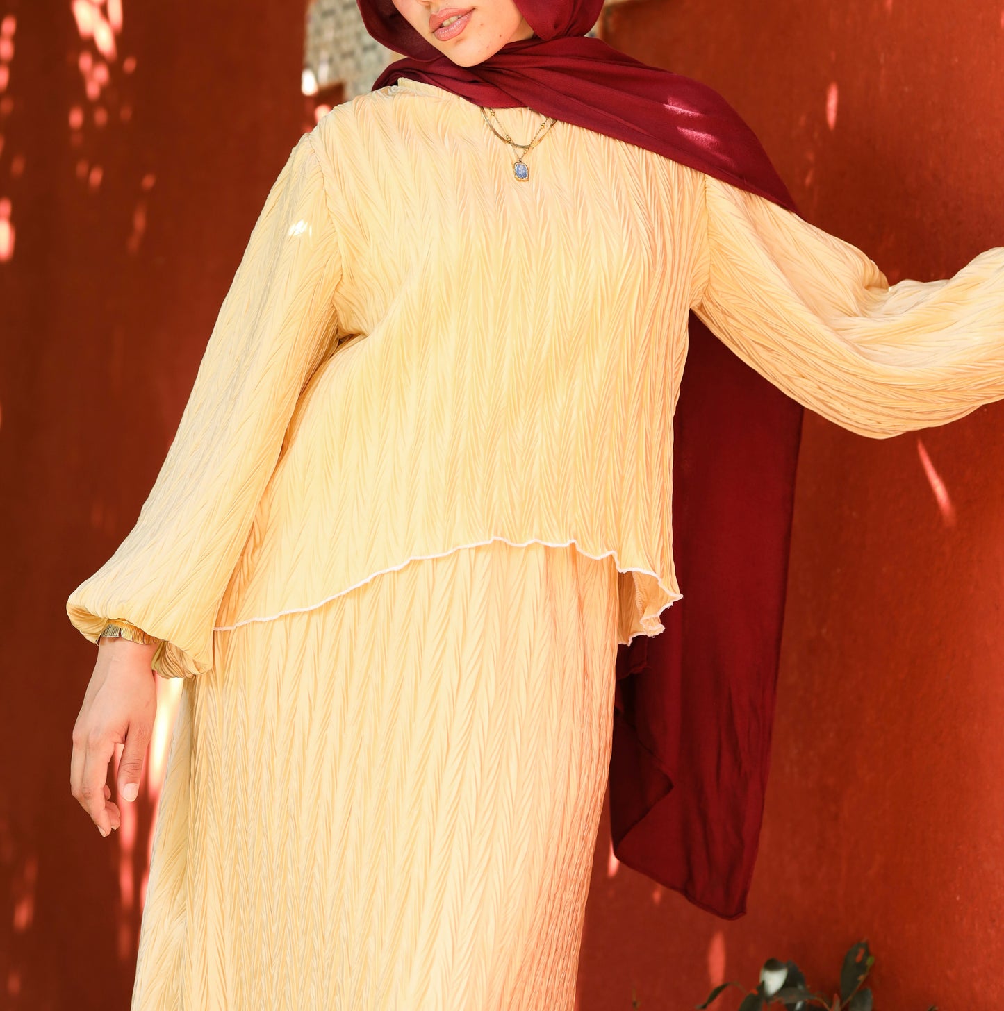 Butter yellow set