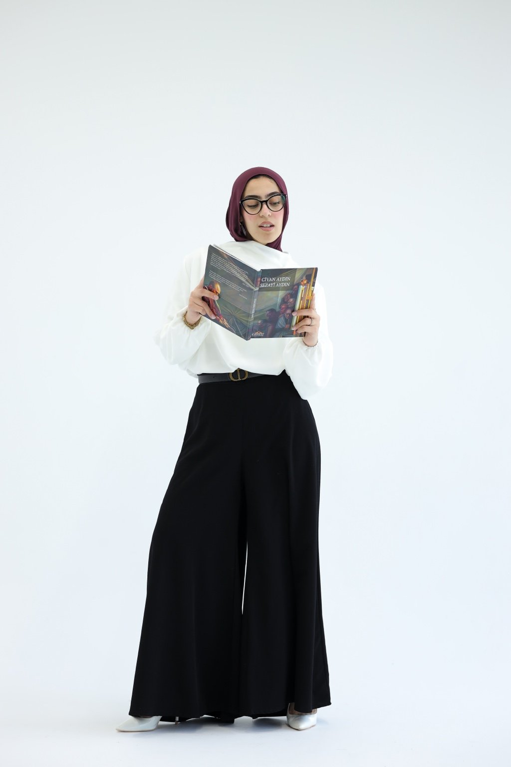 Black Wide-leg