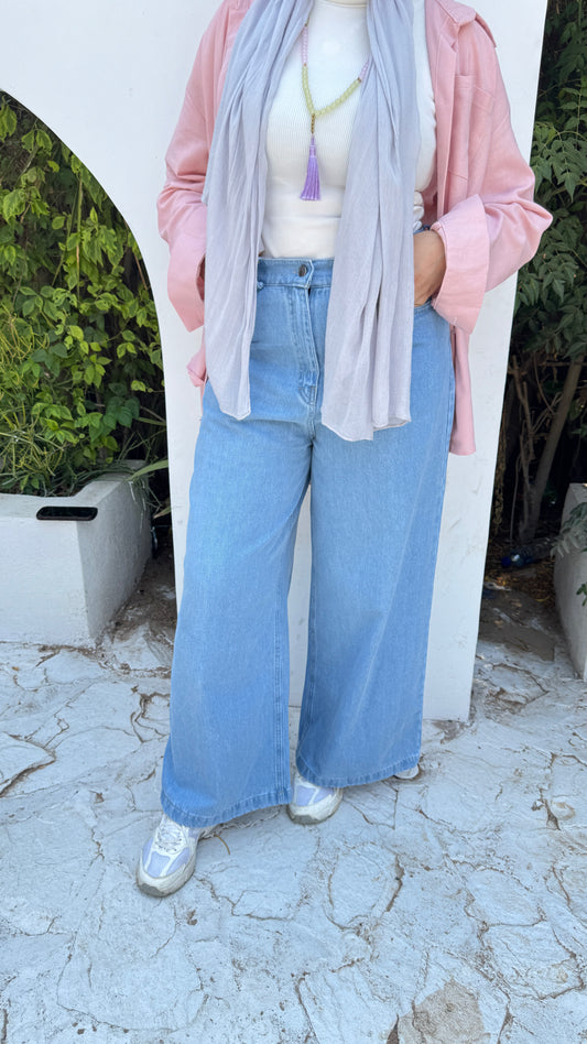 Wide leg Denim