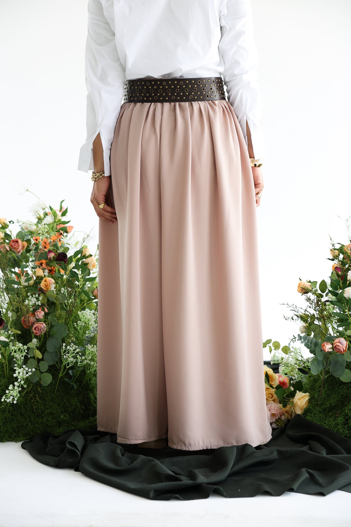 Beige Jup Pants