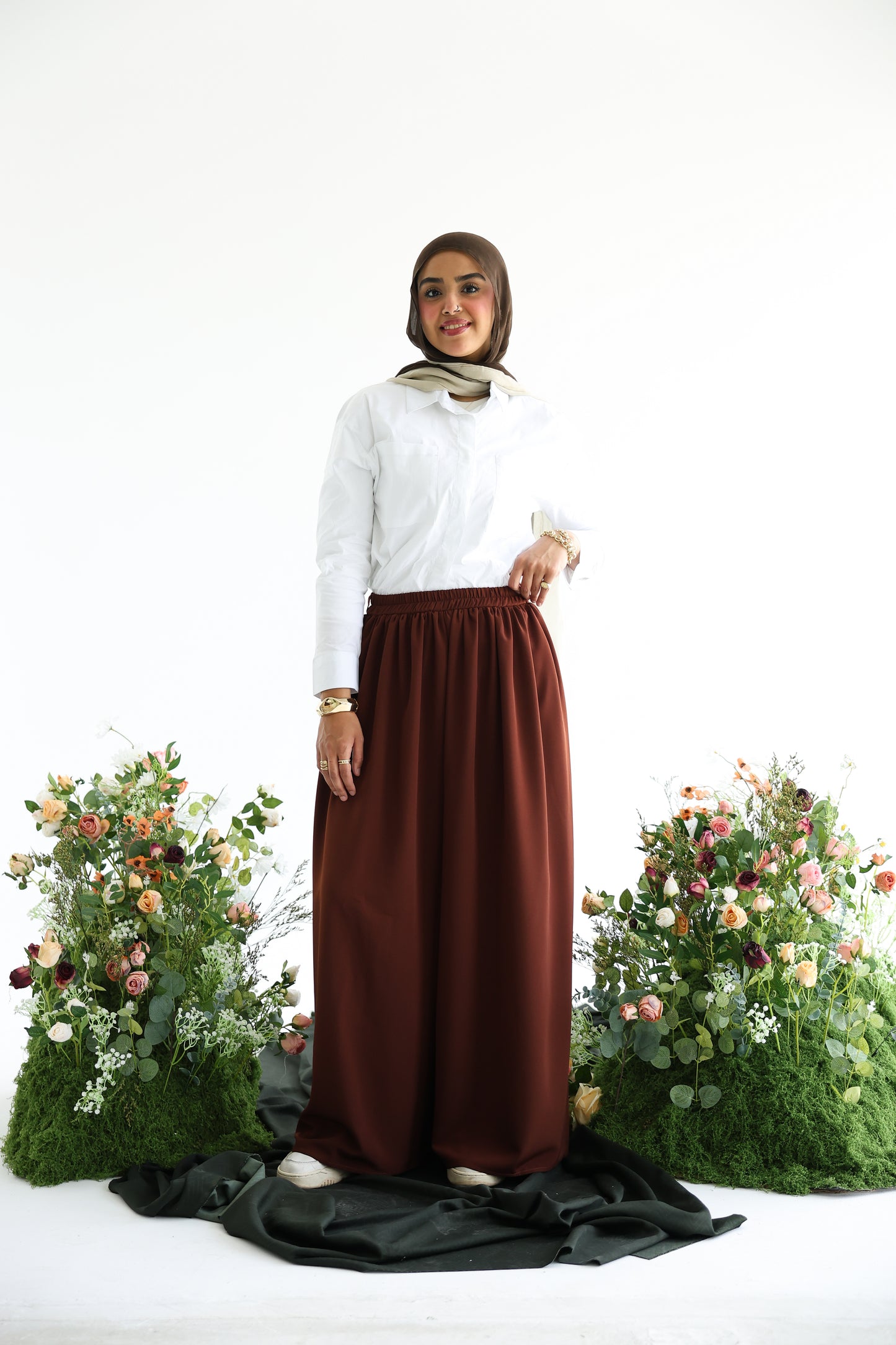 Brown Jup Pants