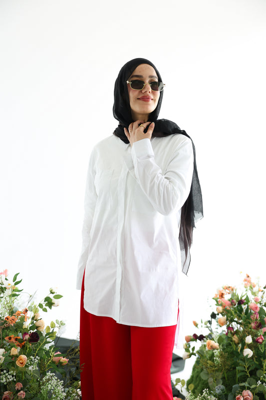 Poplin Shirt (white)