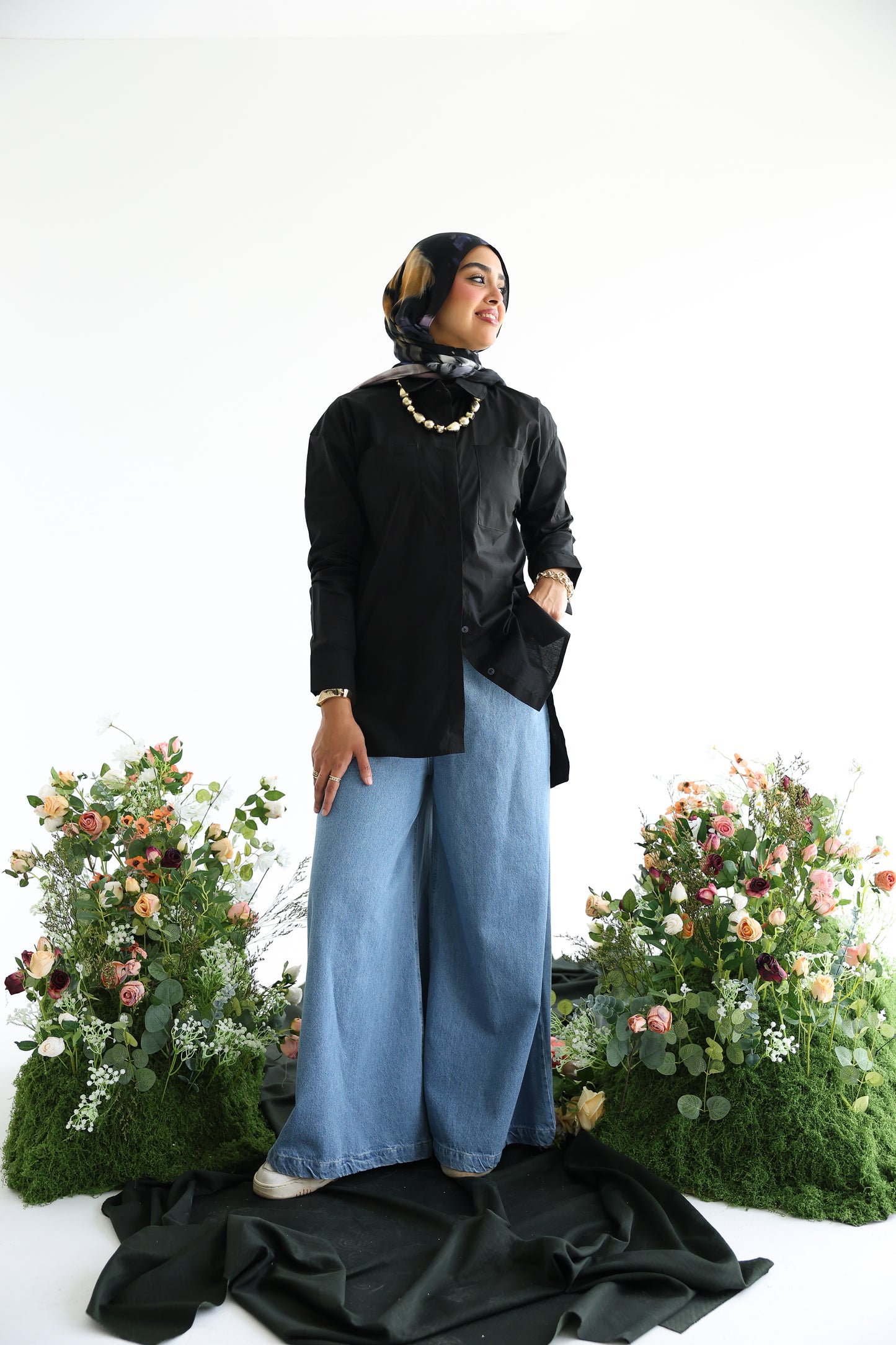 Poplin Shirt (black)