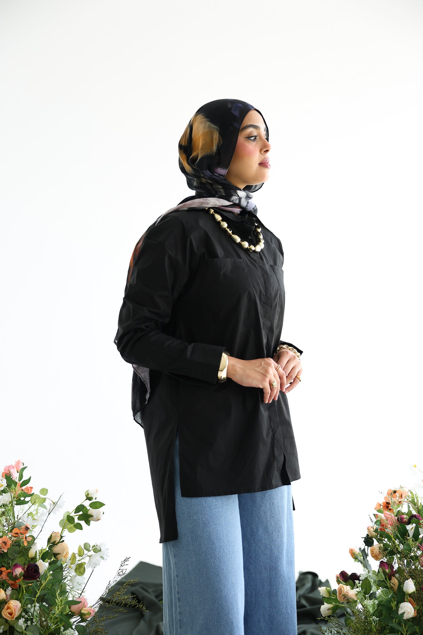 Poplin Shirt (black)