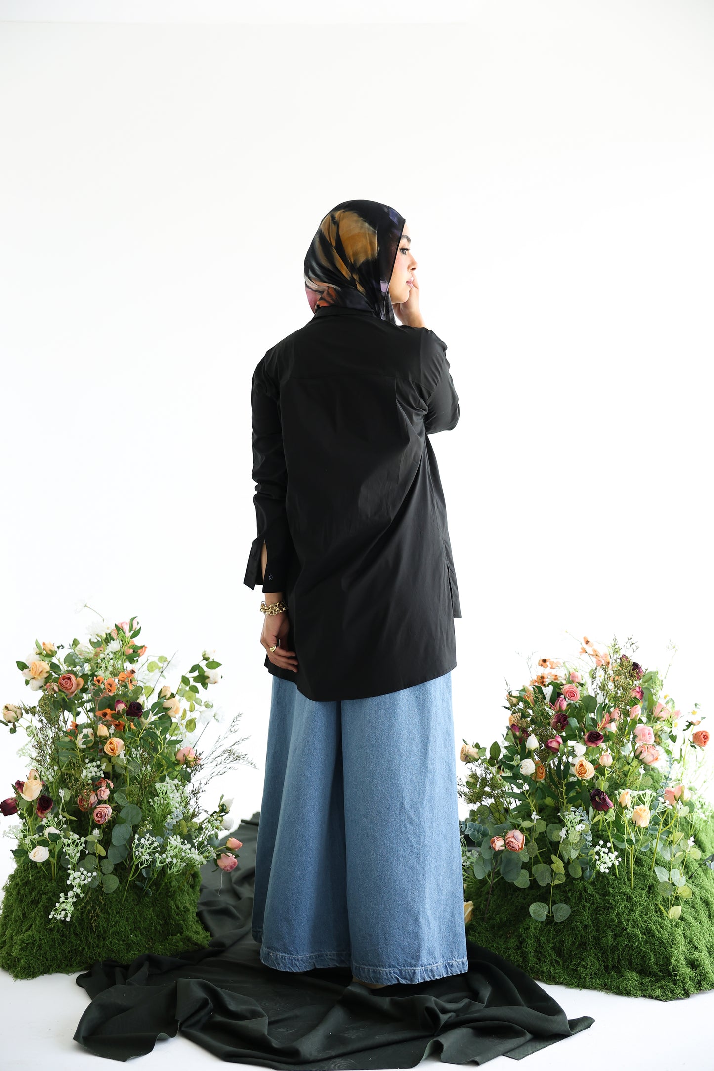 Poplin Shirt (black)