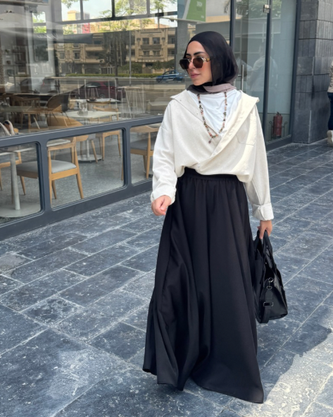 Black Prinses Skirt