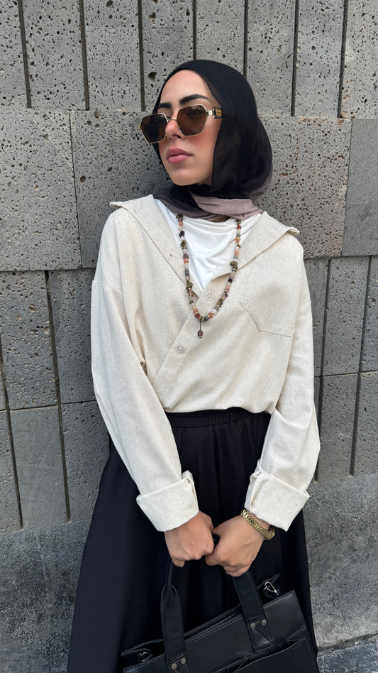 Beige Nura Shirt