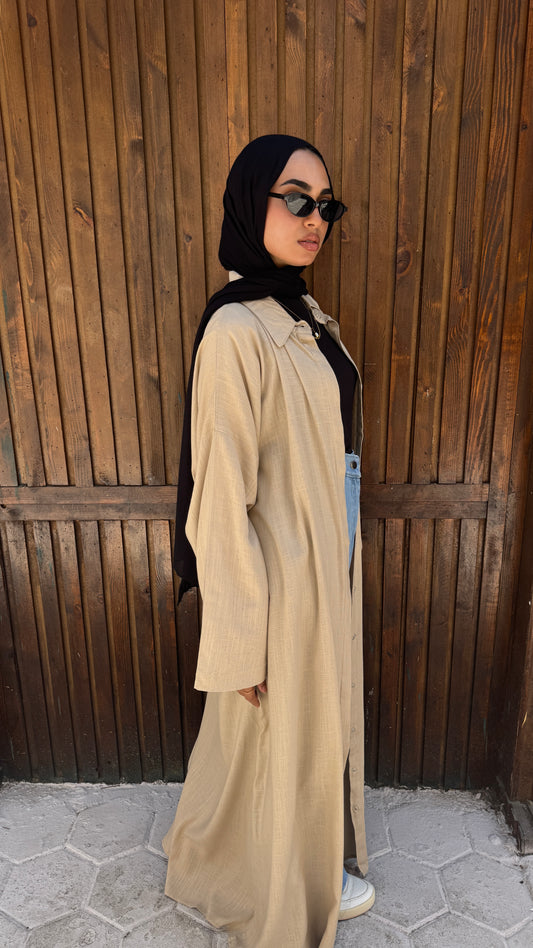 Linen Long Shirt