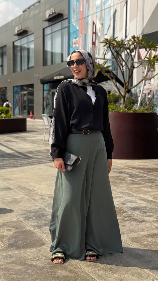 Olive Wide-leg