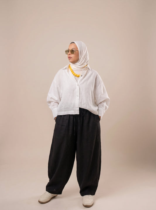 Ballon pants( black)