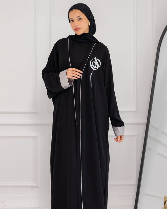 Black Heya abaya