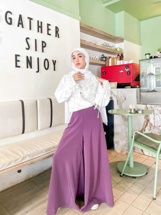 Purple Wide-leg