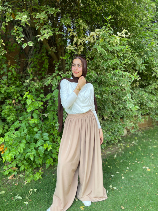 Dark Beige Jup Pants