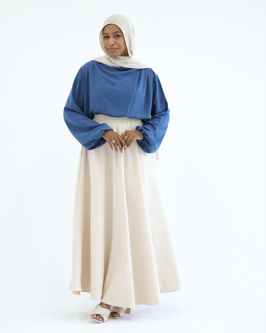 Beige Prinses Skirt