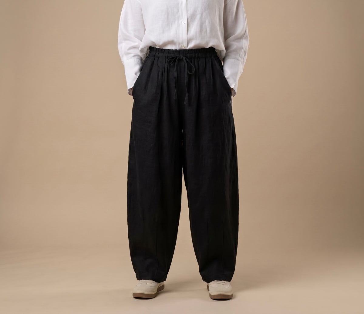 Ballon pants( black)