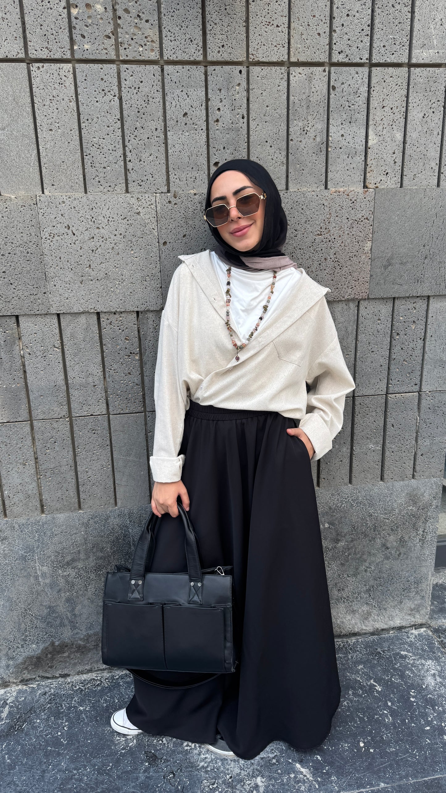 Beige Nura Shirt