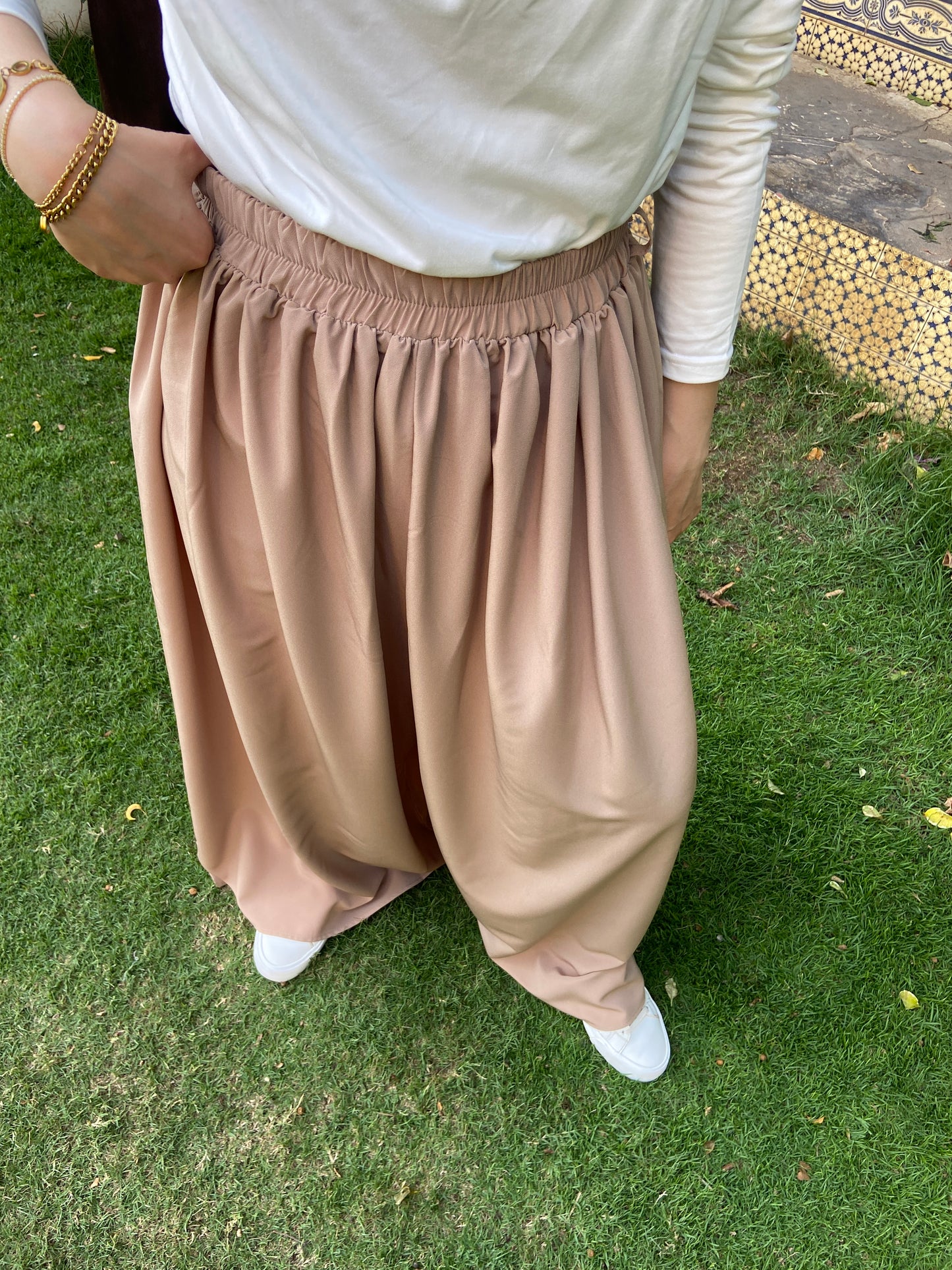 Dark Beige Jup Pants