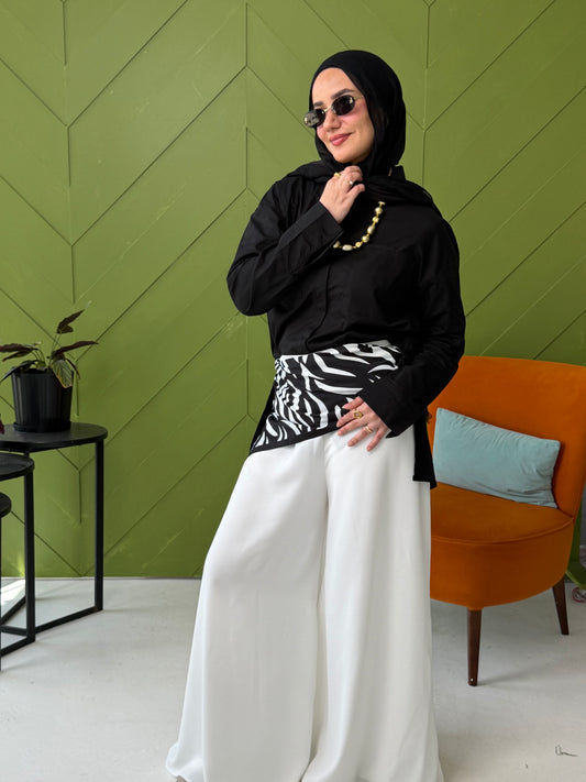 Off-white Wide-leg