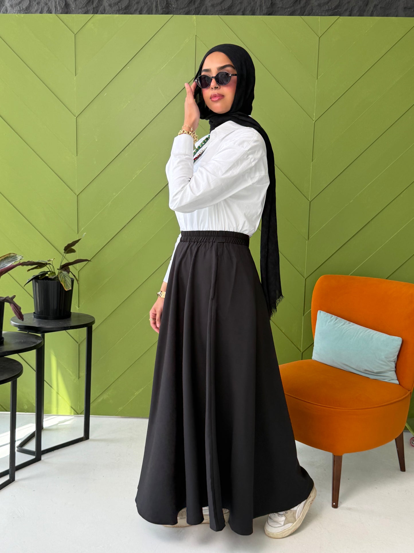 Black Prinses Skirt