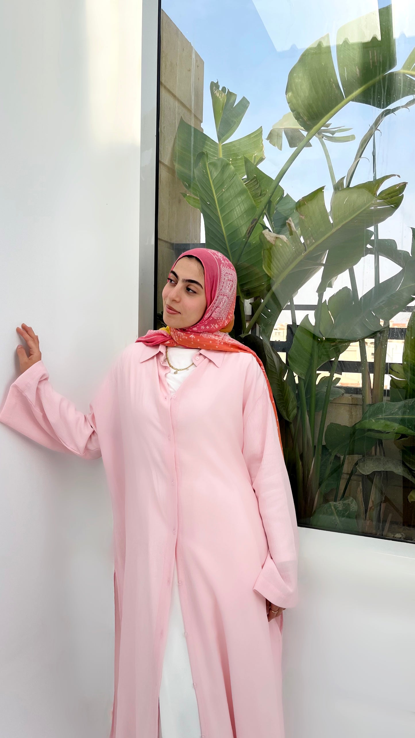 Candy Long Shirt (Pink )