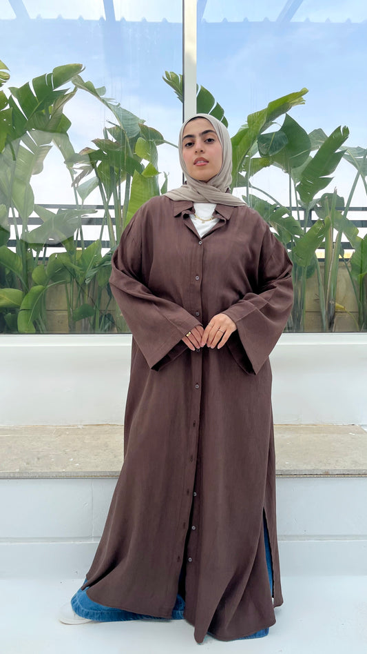 Candy Long Shirt (Brown )