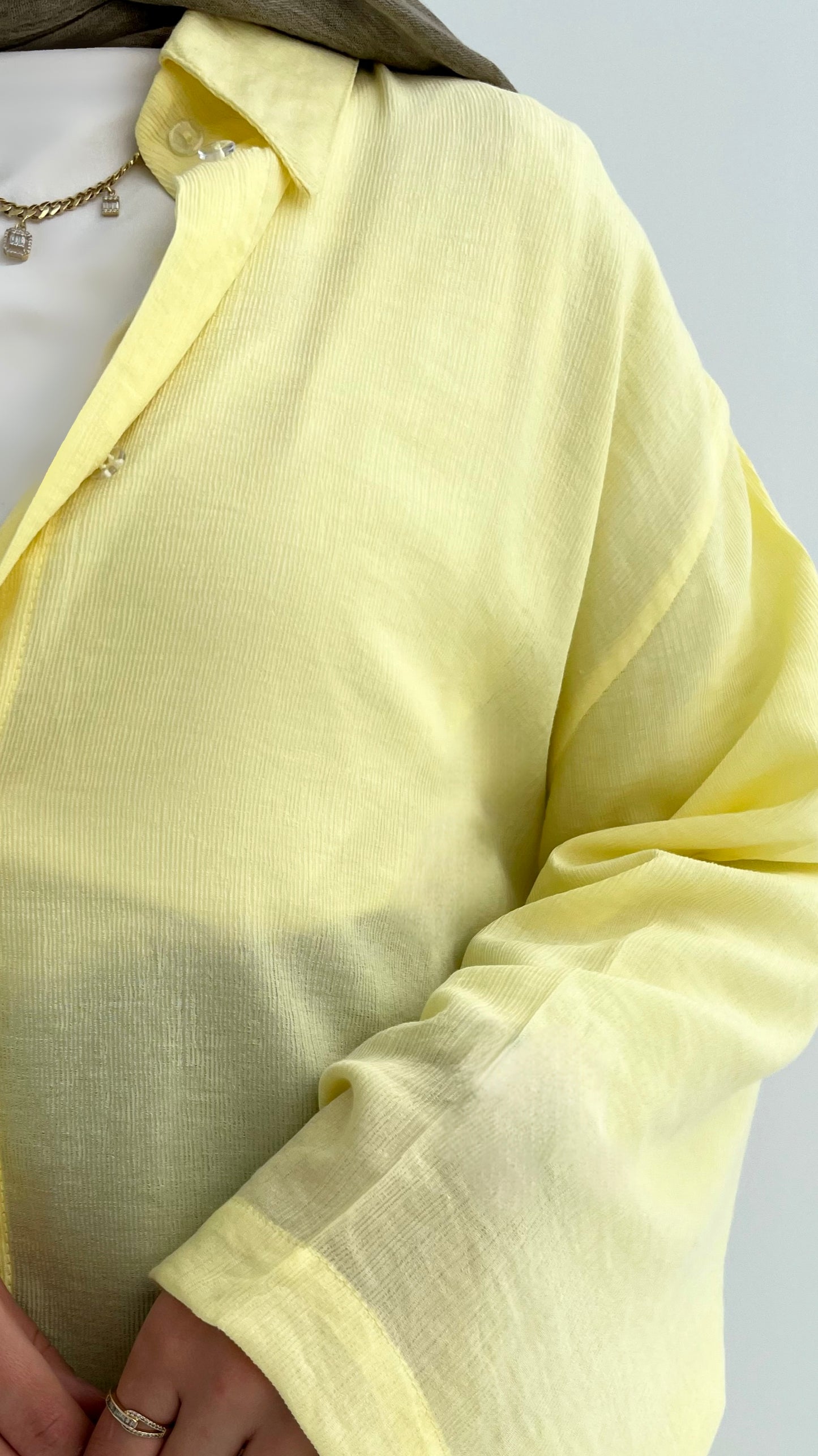 Candy Long Shirt (yellow )