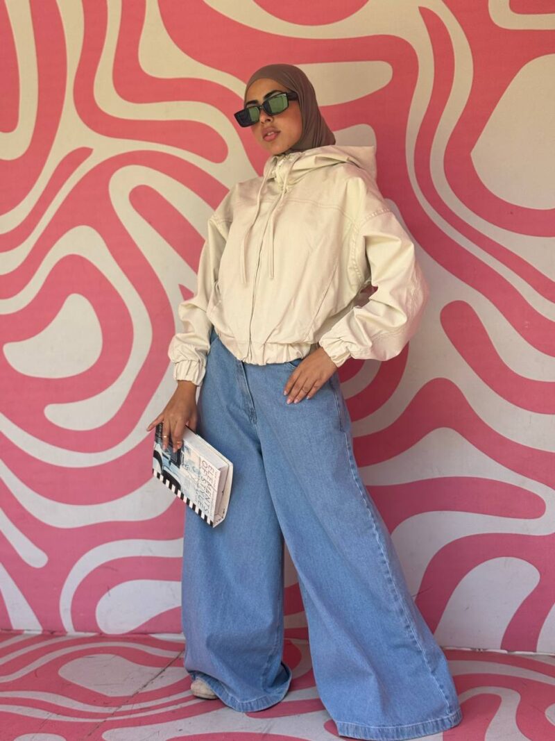 Denim Wide-leg pants