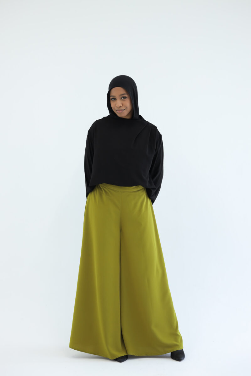 Wide-leg pants (kiwi)